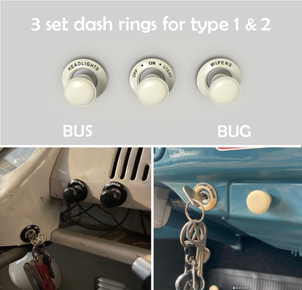 3 Set Dash Rings