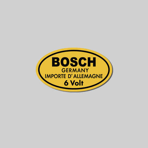 Coil Decal - 6 or 12 volt option