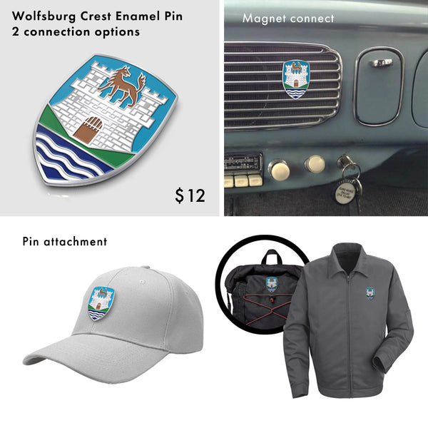 Wolfsburg Crest - Enamel Pin