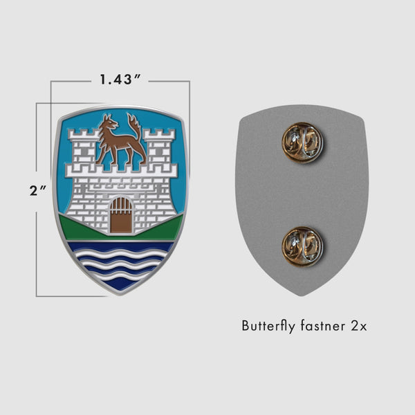 Wolfsburg Crest - Enamel Pin