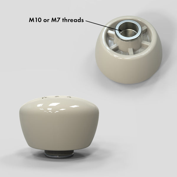 Ghia Shift Knob - Gear Pattern Logo
