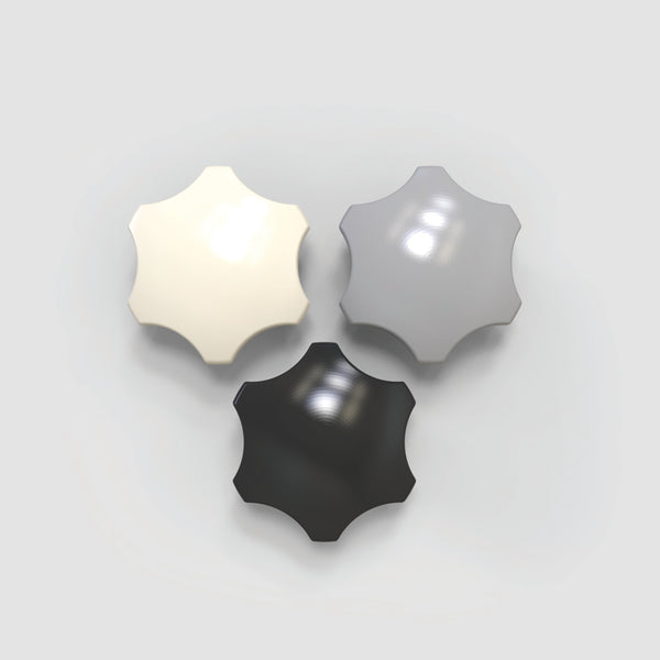 Ghia Heater Knob - Smooth Type