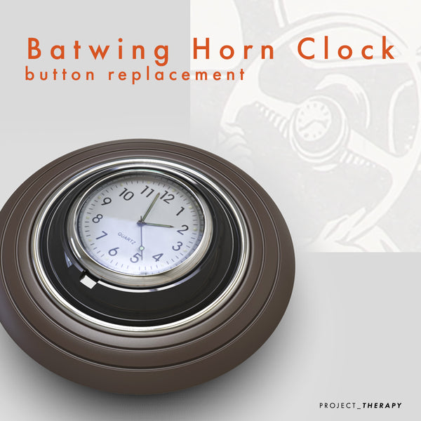 Batwing Clock button