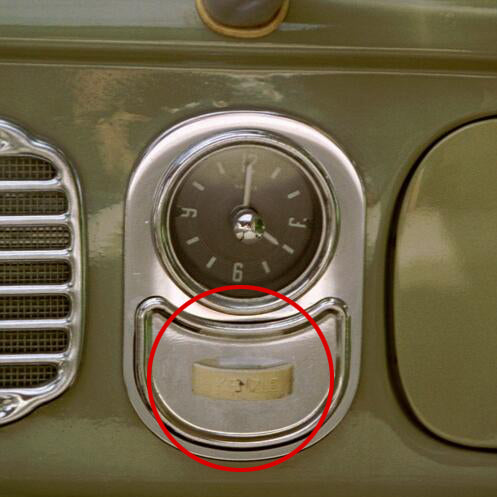 Kienzle ash tray handle