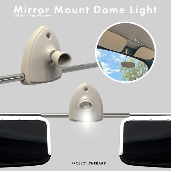 Mirror Mount Dome Light Cover - Beetle 1958-1964