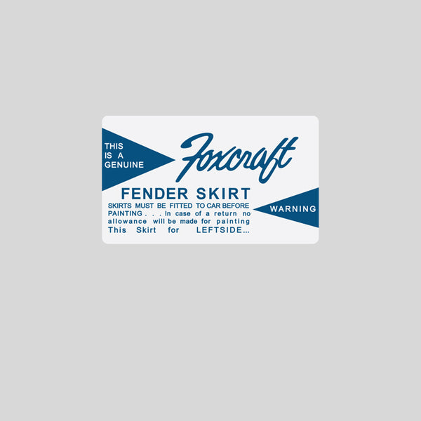 Foxcraft Decal -