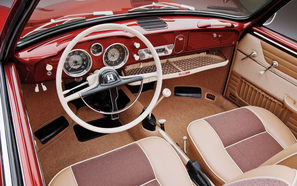 Ghia Shift Knob - Gear Pattern Logo