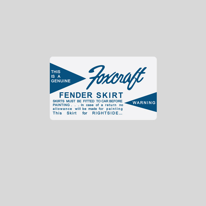Foxcraft Decal -