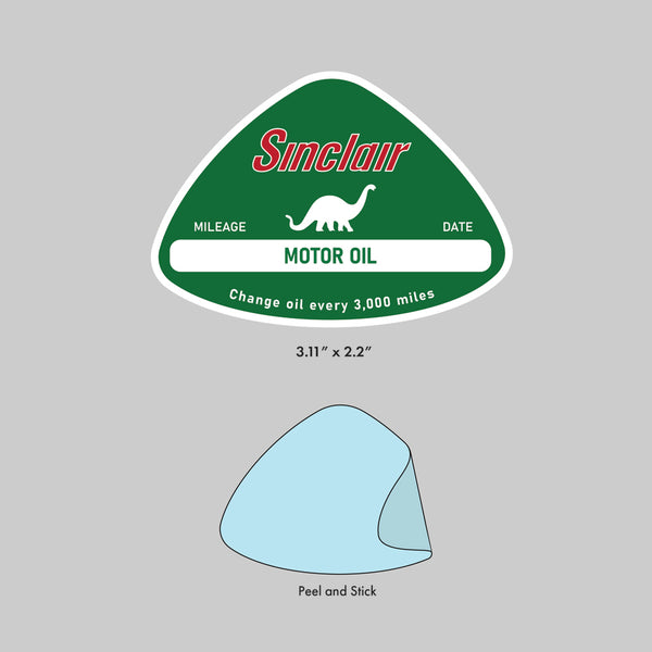 Peel and Stick Service Label