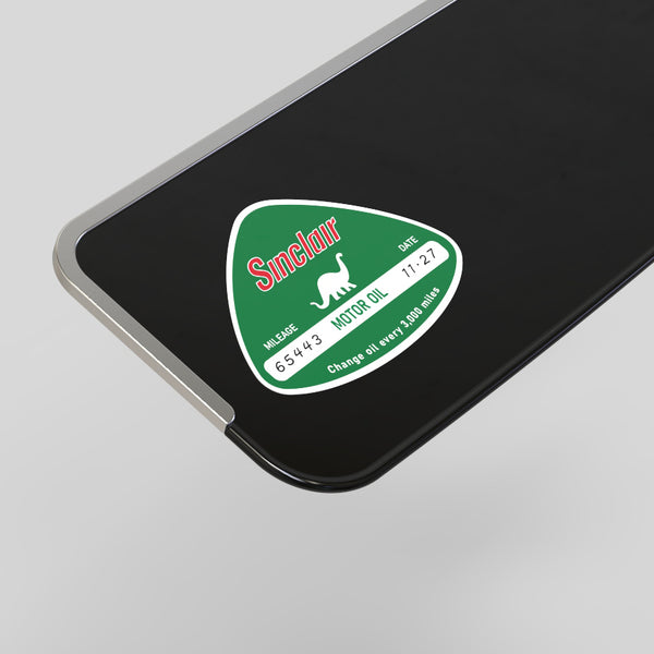 Peel and Stick Service Label