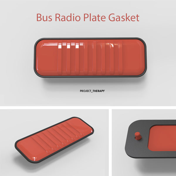 Gasket - Bus Radio Plate pre '67