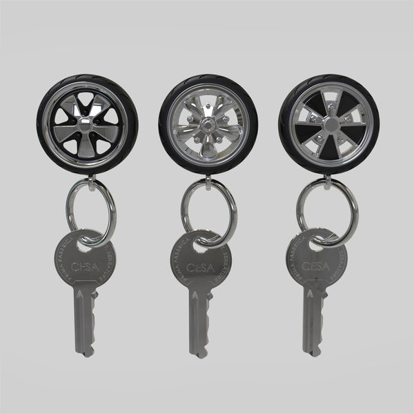Cal-Look Style Tire Keychains